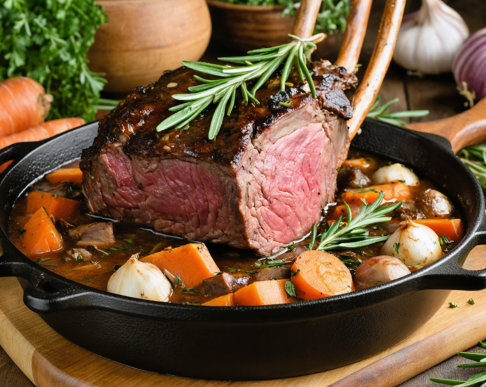 découvrez notre recette facile de cuissot de chevreuil en cocotte, riche en saveurs pour un repas authentique et gourmand.