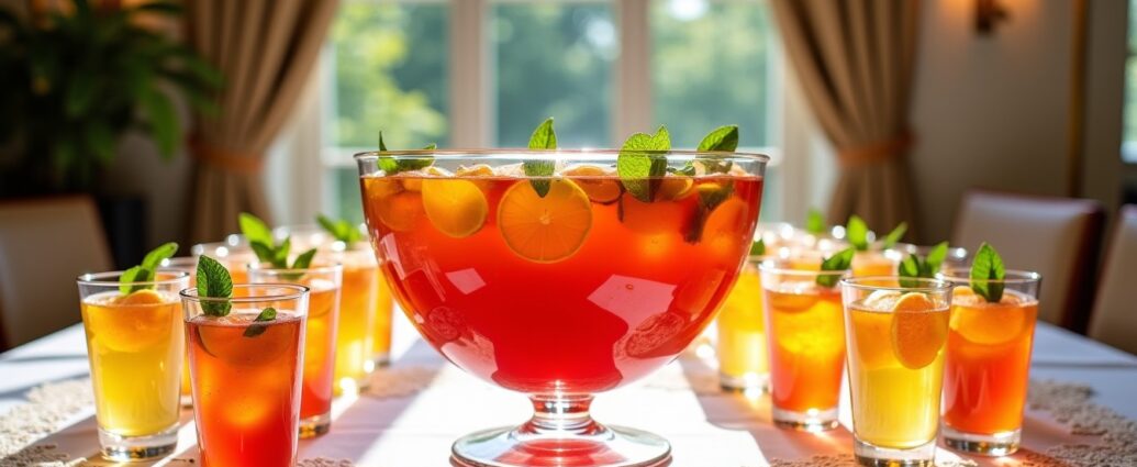 Punch pour 50 convives : Guide complet pour des quantités parfaites