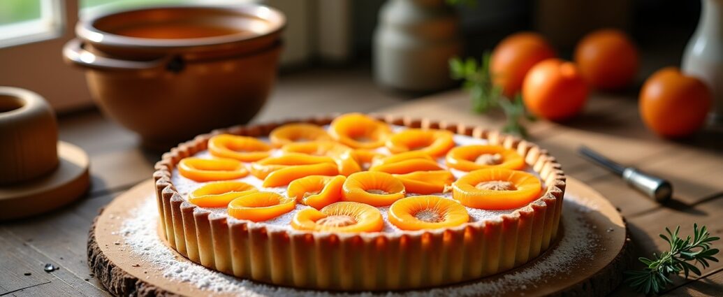 Délicieuse tarte aux abricots en conserve : recette express et simple à réaliser