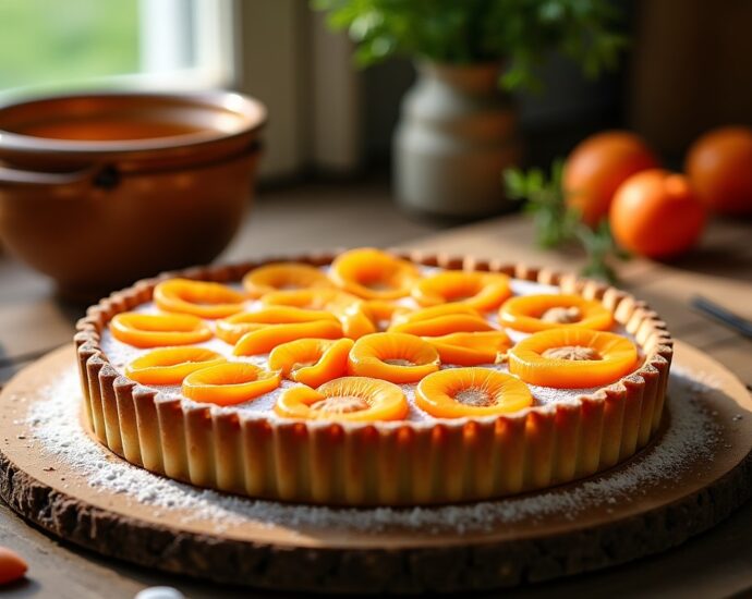 Délicieuse tarte aux abricots en conserve : recette express et simple à réaliser