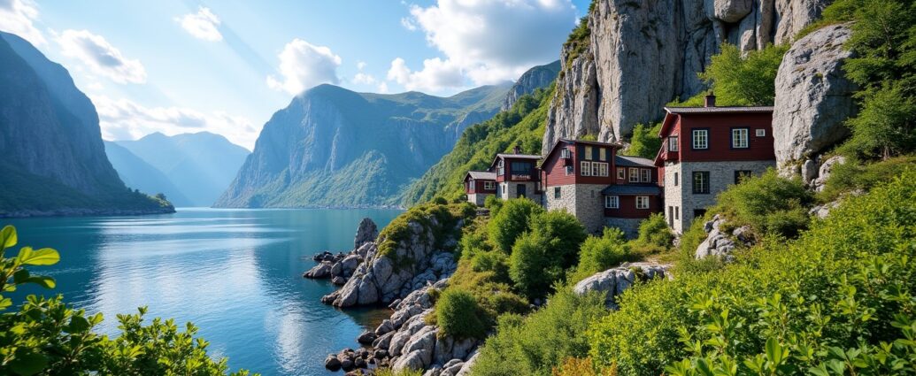 Exploration d'Helleren au Jøssingfjord : entre maisons troglodytes et randonnées au cœur de la nature