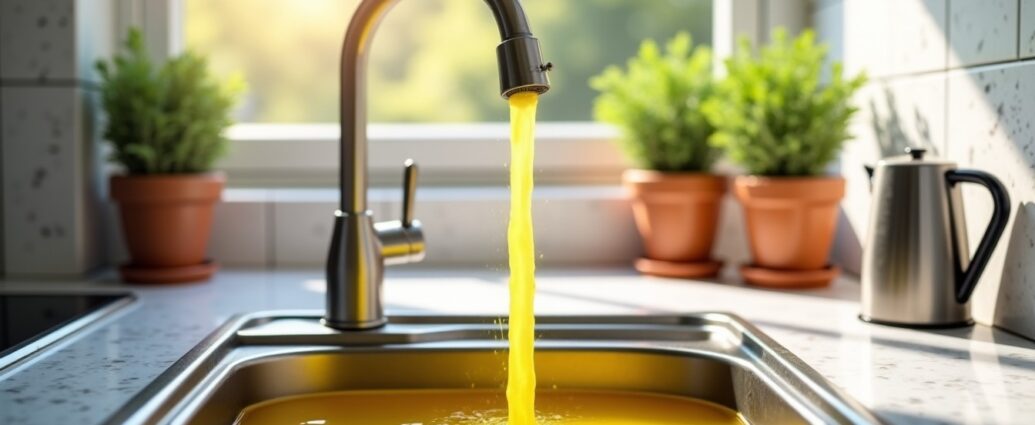 Robinet d’eau jaune : comprendre les causes courantes et découvrir des solutions efficaces