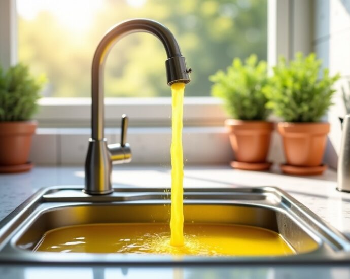 Robinet d’eau jaune : comprendre les causes courantes et découvrir des solutions efficaces