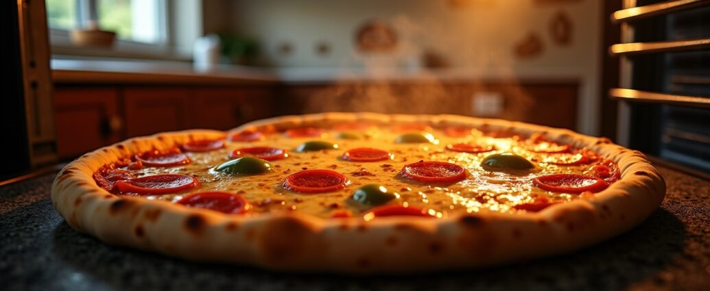 Comment réchauffer une pizza au four à 180°C : méthode simple et efficace pour retrouver tout le croustillant