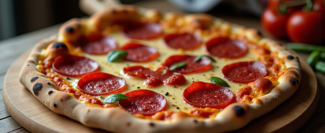 Pizza salami maison : une recette simple et délicieuse pour régaler toute la famille