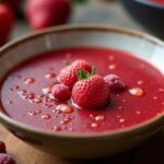 Délicieuse soupe de champagne aux fruits rouges surgelés : recette simple et rapide