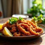 Délicieux poulpe frit croustillant : une recette simple à savourer