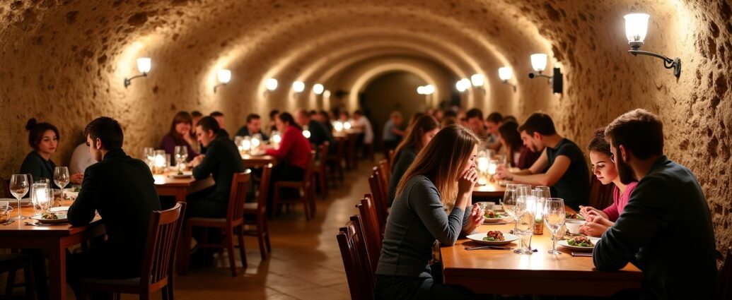Sous terre à Saumur : une expérience culinaire troglodyte alliant saveurs authentiques et cadre exceptionnel