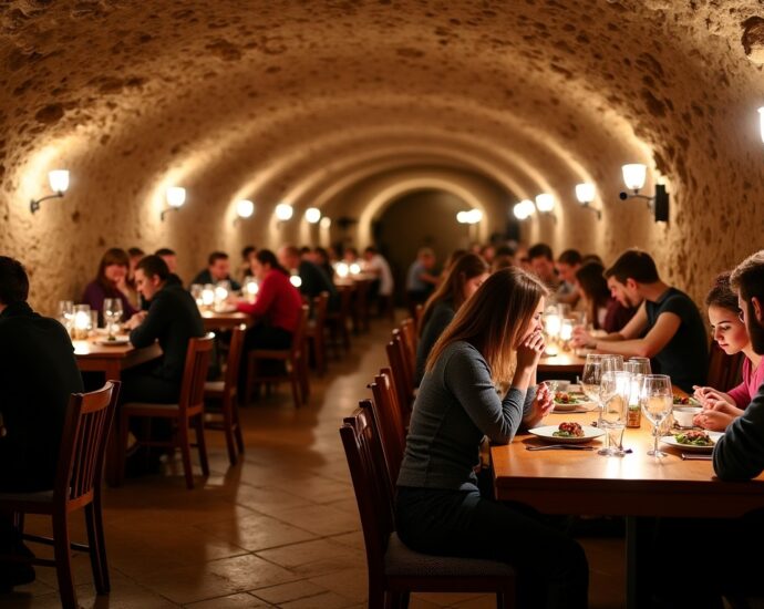 Sous terre à Saumur : une expérience culinaire troglodyte alliant saveurs authentiques et cadre exceptionnel