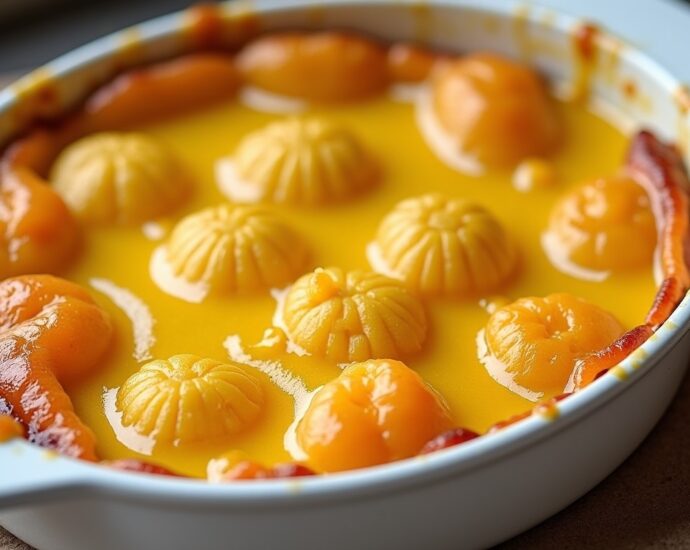 Recette facile et authentique du clafoutis aux mirabelles de grand-mère