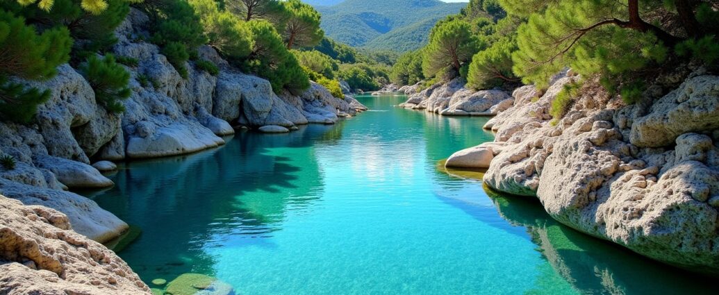 Les piscines naturelles de Zoza en Corse : un paradis pour la baignade avec un accès facile