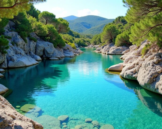 Les piscines naturelles de Zoza en Corse : un paradis pour la baignade avec un accès facile