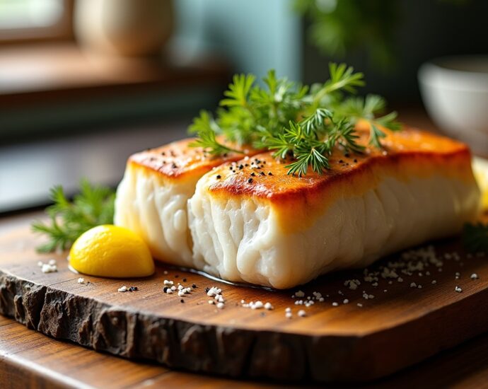 Délicieux rôti de cabillaud au four : recette facile et gourmande