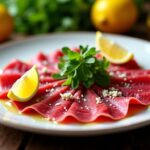 Carpaccio de bœuf : des accompagnements faciles et gourmands pour sublimer votre plat