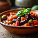 La Caponata Sicilienne de Mamie : Recette Traditionnelle Facile et Savoureuse