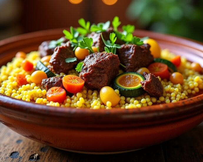 Boeuf et couscous : guide des meilleurs morceaux pour une recette parfaite