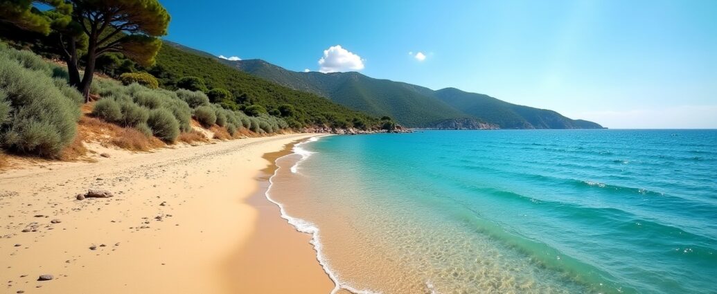 Halikounas à Corfou : une plage sauvage au cœur d’une nature préservée