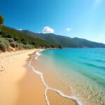 Halikounas à Corfou : une plage sauvage au cœur d’une nature préservée