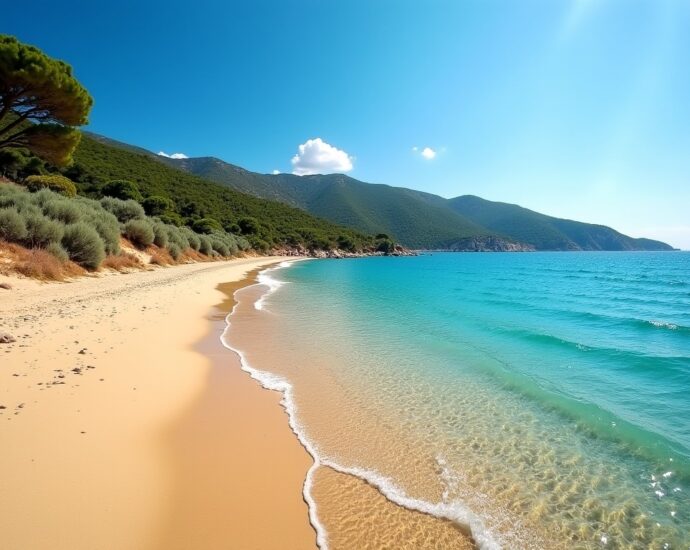 Halikounas à Corfou : une plage sauvage au cœur d’une nature préservée