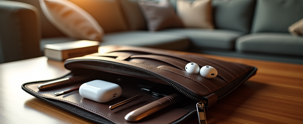 Pourquoi une pochette compartimentée transforme le transport de vos accessoires